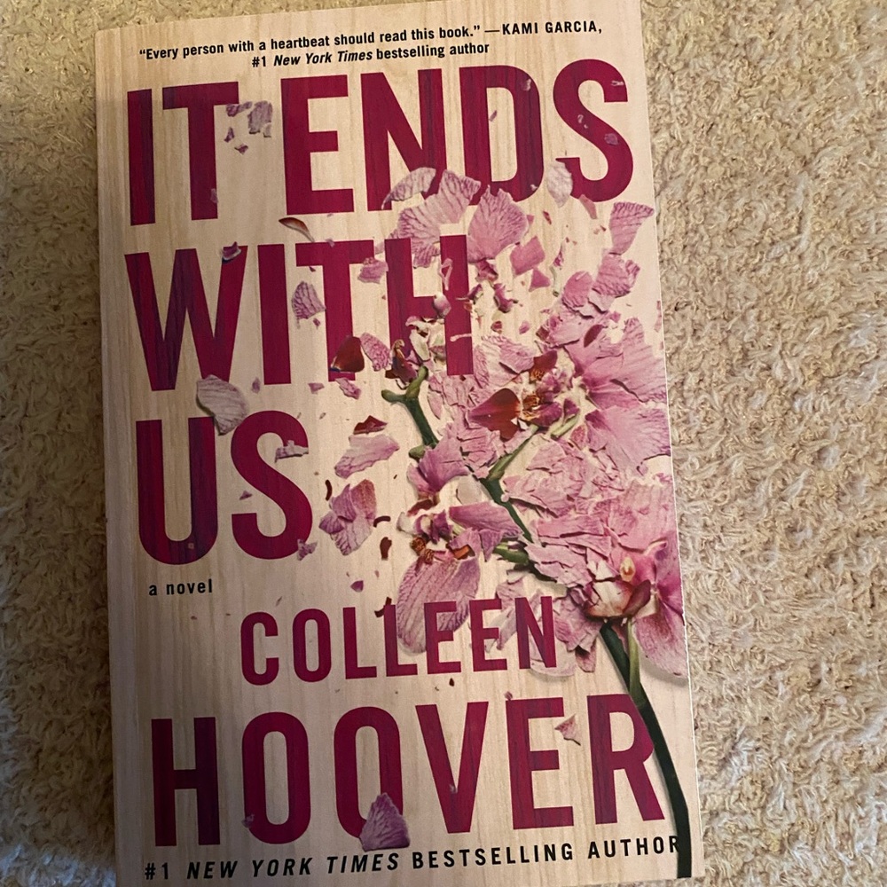 Reading Book- It ends with us by Colleen Hoover
